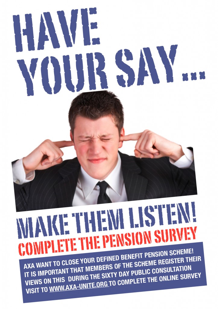 Pension Survey Poster